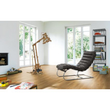 Ламинат Parador Classic 1040 Дуб мелованный, палубный,3-полосный, синхроннаятрёх  